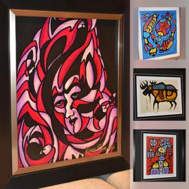 MaxSold Auction: This online auction features art such as original Don Chase acrylic on board with COA, framed prints by artists such as Noval Morrisseau, Maud Lewis, Pablo Picasso, Tom Thomson and more!